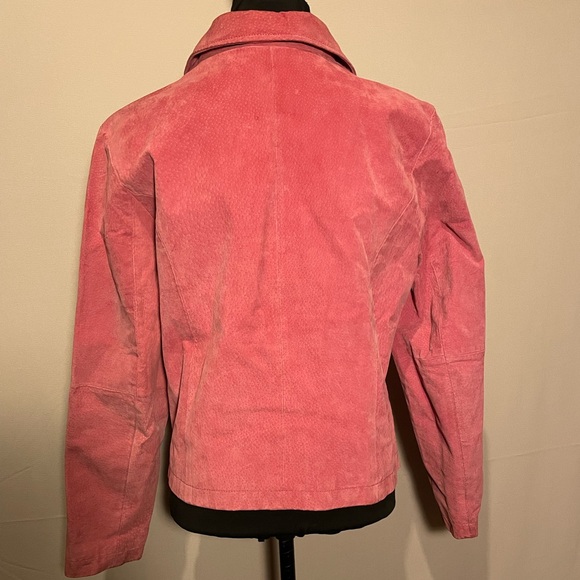 HYPO ACTIVE PINK LEATHER JACKET. - Picture 9 of 9